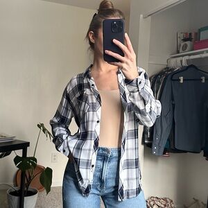 Rails Hunter Plaid Button Down Long Sleeve Shirt Small NWT